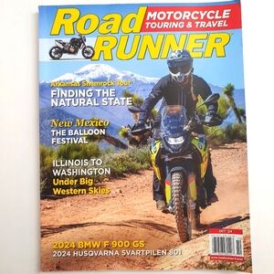 Road Runner Magazine October 2024 Motorcycle Touring Travel 2024 BMW F 900 GS